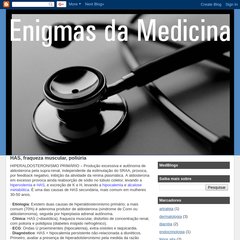 enigmasdamedicina.blogspot.com HAS, fraqueza muscular, poliúria