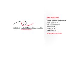 enigmaseducativos.pt Material didáctico e escolar, brinquedos e jogos didácticos, puzzles