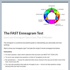 Enneagram Test — Learn Your Enneagram Type!