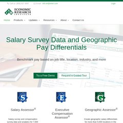 Salary Surveys - Compensation Surveys - Cost of Living Data | ERI Economic Research Institute
