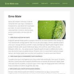  Vende-se domínio CHIMARRAO.COM, MusicaGaucha.com, Origens, Lenda