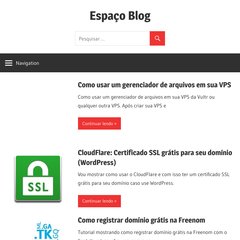 Blogger e WordPress | Espaço Blog