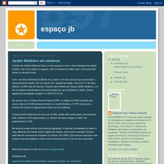 espacojb.blogspot.com Jardim Botânico em números, 04:01, 15:23