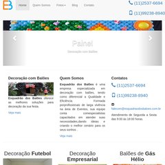 Esquadrão dos Balões-Decoração com Balões