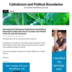 estadoeigreja1.wordpress.com Catholicism and Political Boundaries, &larr; Older posts, Uncategorized