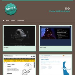 Funny 404 Pages fab 404 Error Page Gallery