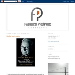 fabrico-proprio.blogspot.com Buffett nas livrarias, 13:40, Sindicato dos Pilotos