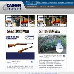 facebook-cabanasport.com.br Divisão Tiro Esportivo, Divisão Outdoor