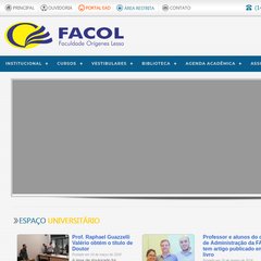 facol.br FACOL, Cursos Tecnológicos, Bacharelado