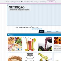 O Nutricionista - Dr. Fernando Nóbrega