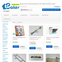 Ferragens, Aramados, Puxadores, Dobradiças, Fechaduras, Corrediças, Cadeados.