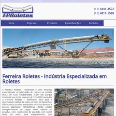 ferreiraroletes.com.br EMPRESA, PRODUTOS, ESPECIFICAÇÕES