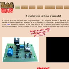 ferreobar.com.br DCC, Ferreomodelismo, LDH