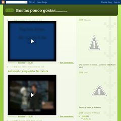 Gostas pouco gostas..........