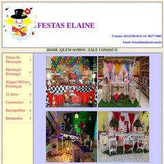 festaselaine.com.br BRINQUEDOS, TEMAS, BARRAQUINHAS