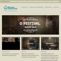 festivalhometheatre.com.br O Festival, Mostras, Mostra Competitiva