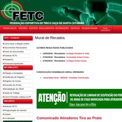  REGULAMENTOS, INFORMA&Ccedil;&Otilde;ES, NOTICIAS, FALE CONOSCO
