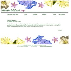 . &deg;" . &deg;" . &deg;" . Florais de Bach ." &deg; ."