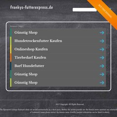 www.Frankys-futterexpress.de - . Der kostenlose Lieferservice fr Kbers