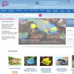 freshmarine.com saltwater, salt water, fish