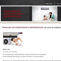 FRIOCLIMA AR CONDICIONADO E REFRIGERAÇÃO: