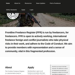 Frontline Freelance Register