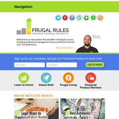 frugalrules.com Frugal, Frugality, Be Frugal