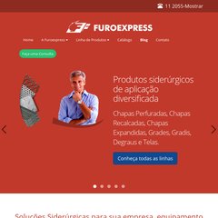 furoexpress.com chapas perfuradas, chapas expandidas, grades de piso