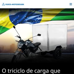 fuscomotosegura.com.br Triciclo para o transporte de gas, Triciclo gas, Brazcar