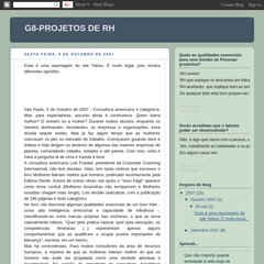G8-PROJETOS DE RH