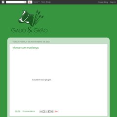 gadoegrao.blogspot.com Montar com confiança., 09:39, 0 comentários