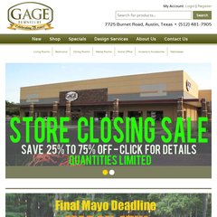 Www Gagefurniture Com Gage Furniture Austin Texas Furniture Cedar