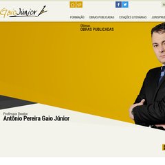 Página inicial | Professor Doutor Antônio Pereira Gaio Júnior