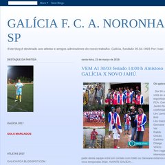 GALÍCIA F. C. A. NORONHA -SP
