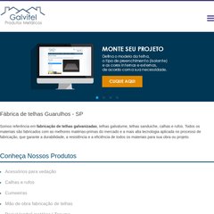  Telhas Termo-Acústicas, Telhas Translúcidas, Cumeeiras, Painel Lambril Metálico