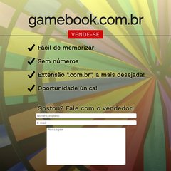 Welcome to www.gamebook.com.br | www.gamebook.com.br