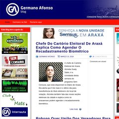 BLOG DO | GERMANO AFONSO: O REPÓRTER QUE SABE DE TUDO