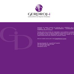 gerproj-i - :: GERPROJ-i | Gerenciamento de Projetos Integrados ::