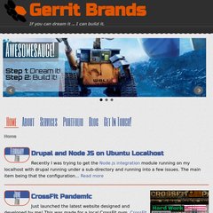 Gerrit Brands | Web Developer | Drupal Specialist