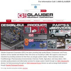 Home - Glauber Equipment Corporation