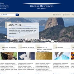  Presentation, Rubbers, Chemicals & Resines, Food Division