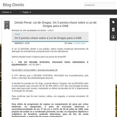 Blog Direito