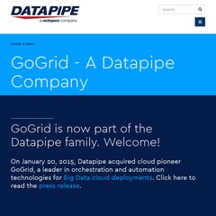 Cloud Hosting, Cloud Servers, Hybrid Hosting, Cloud Infrastructure from GoGrid