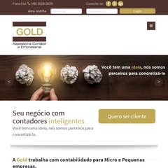 Gold Assessoria Contábil e Empresarial&nbsp;&nbsp;&nbsp;&nbsp;&nbsp;&nbsp;&nbsp;Tel.: