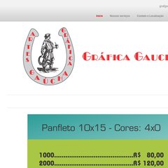 Gr&aacute;fica Gaucha - Sorocaba - In&iacute;cio