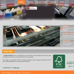 Impressão, Pré-Impressão, Acabamentos - Gráfica Progresso