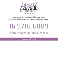 Grazi - Personal Trainer | 16 9716.6889