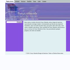 Página inicial - Meu website