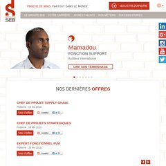 groupeseb-careers.com SEB, carrières, emplois