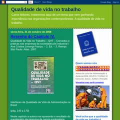 Qualidade de vida no trabalho